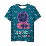 squid game 3d tricko ctverec